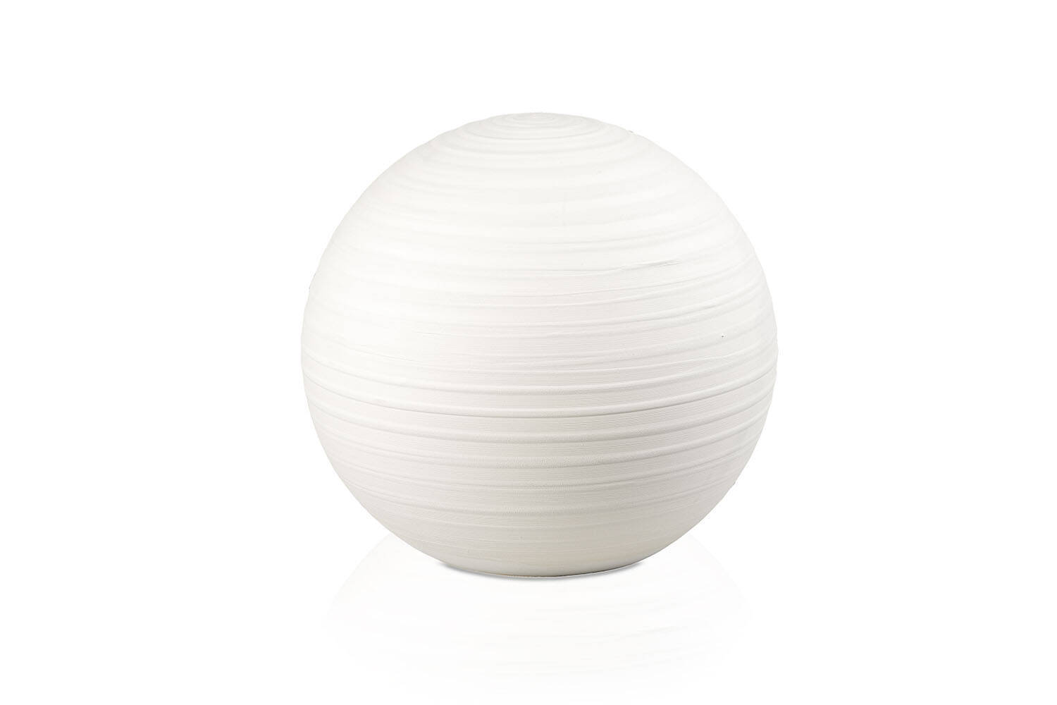 Urne céramique rainurée